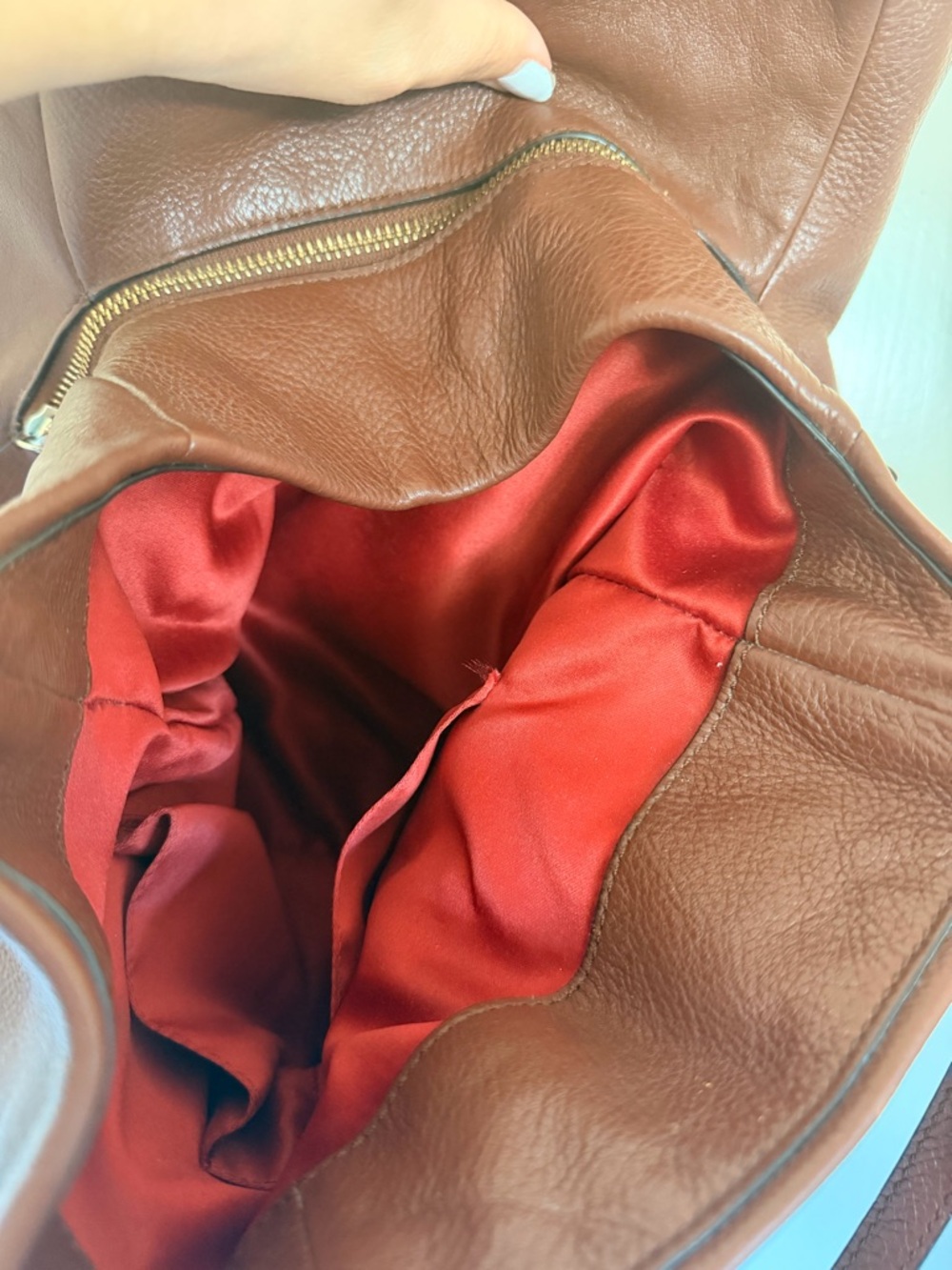 COACH Leather Shoulder Tote - Picture 11 of 14